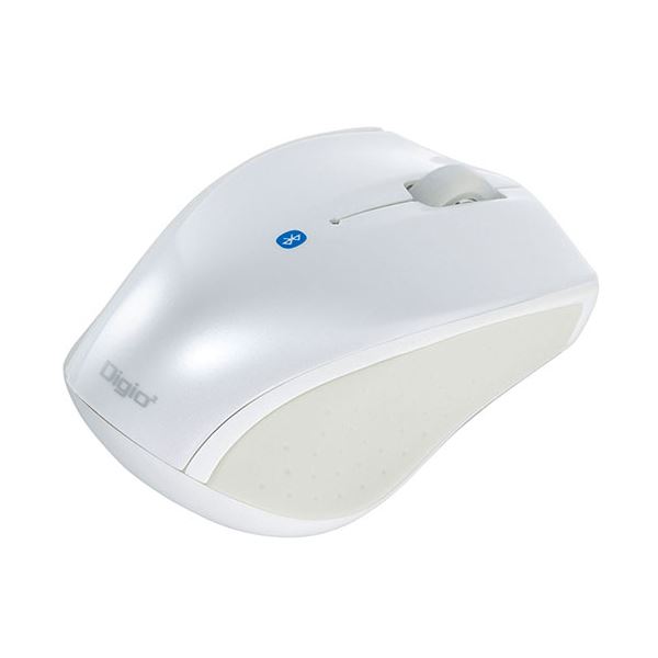 【送料無料】Digio デジオ 小型 Bluetooth 3ボタンBlueLEDマウス ホワイト MUS-BKT99NW AV・デジモノ パソコン・周辺機器 マウス・マウスパッド レビュー投稿で次回使える2000円クーポン全員にプレゼント
