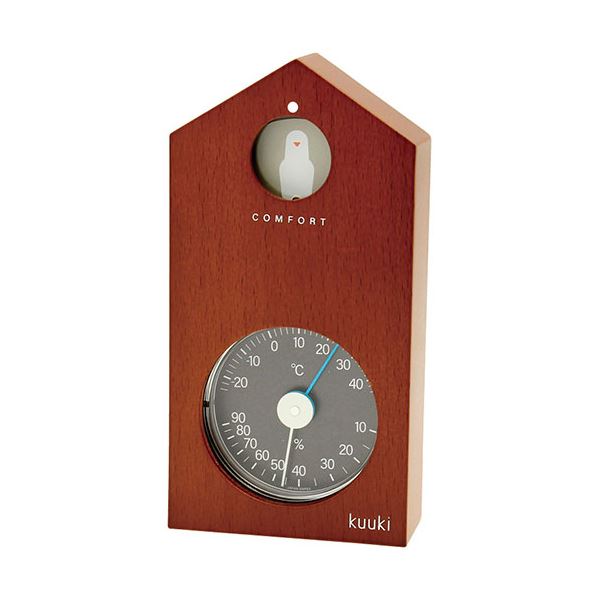 【送料無料】エンペックス くうき ハト空気計(温・湿度計+快適計) 15.5×8×3.3cm C6039550