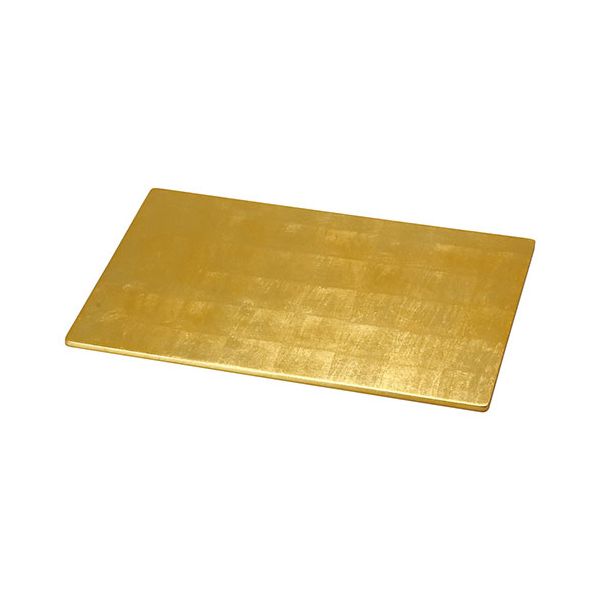 【送料無料】ヤマコー 用美 業務用 金色長角敷膳(小) yamaco08280