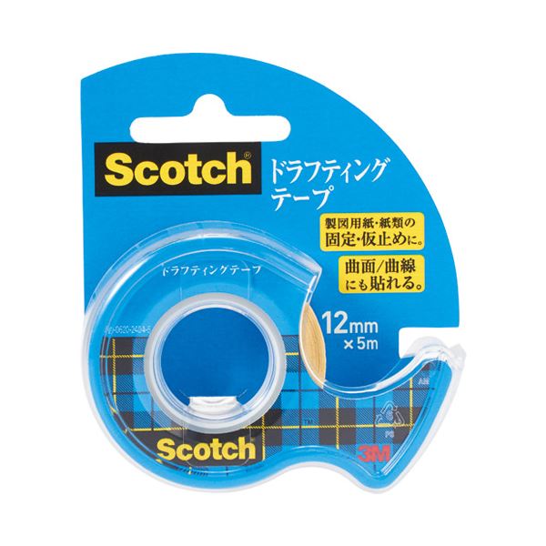 【送料無料】【まとめ】 スリーエム ジャパン ドラフティングテープ D-12 12mm×5m 【×10セット】 生活..