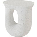 【送料無料】サイドテーブル ホワイト (約W42×D32×H45cm) 完成品