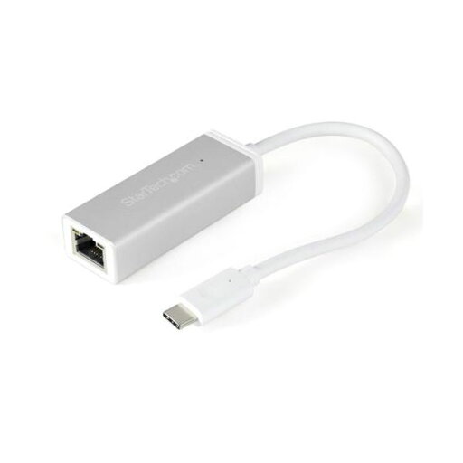 【送料無料】StarTech.com USB-C接続ギガビット有線LAN変換アダプタ USB3.1 TypeCオス-RJ45メス シルバーUS1GC30A 1個 【送料無料】StarTech.com USB-C接続ギガビット有線LAN変換アダプタ USB3.1 TypeCオス-RJ45メス シルバーUS1GC30A 1個