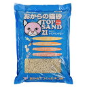 【送料無料】(まとめ)NEWトップサンド21 6L【×3セット】 (猫砂)
