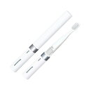 【送料無料】Panasonic パナソニック 音波振動ハブラシ ポケットドルツ 白 1.8×1.65×16cm C6139540(4)