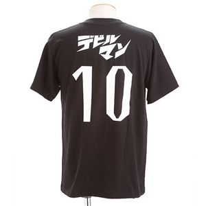 5000円以上送料無料 むかしむかし アニメコラボ!サッカーW杯日本代表応援Tシャツ 【10番 デビルマン】 ブラック XS ファッション トップス Tシャツ その他のTシャツ レビュー投稿で次回使える2000円クーポン全員にプレゼント