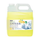 【送料無料】(まとめ) カネヨ石鹸台所用洗剤 グレープフルーツ 4L 1本 【×5セット】
