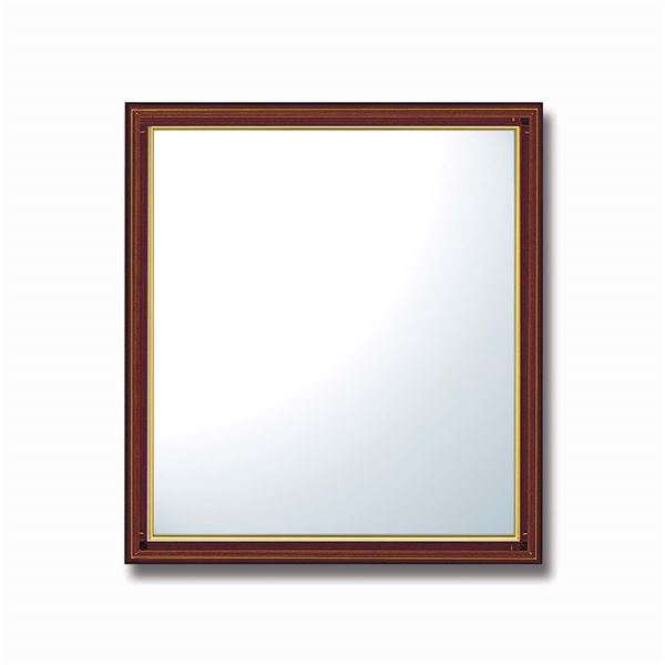 【送料無料】色紙額 (8×9) 273×242mm 厚み：約7mmまで ブラウン 色紙ぴったりサイズ サン付き フレーム 額縁 額 色紙額縁