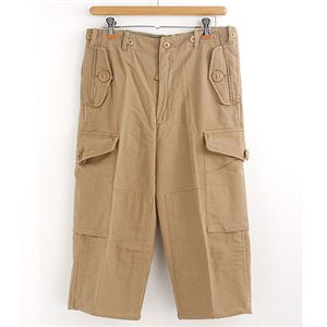 【送料無料】カナダ軍 コンバットパンツ レプリカ XSサイズ 7部丈 カーキー 綿100％ ミリタリーパンツ ミリタリーウェア 軍モノ 軍パン