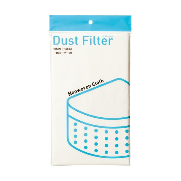 【送料無料】（まとめ） TANOSEE水切りネット 不織布タイプ 三角コーナー用 1パック（35枚） 【×10セット】
