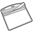 【送料無料】(まとめ)ジョインテックス 名札用替ケース C特大横10枚 B078J【×4セット】