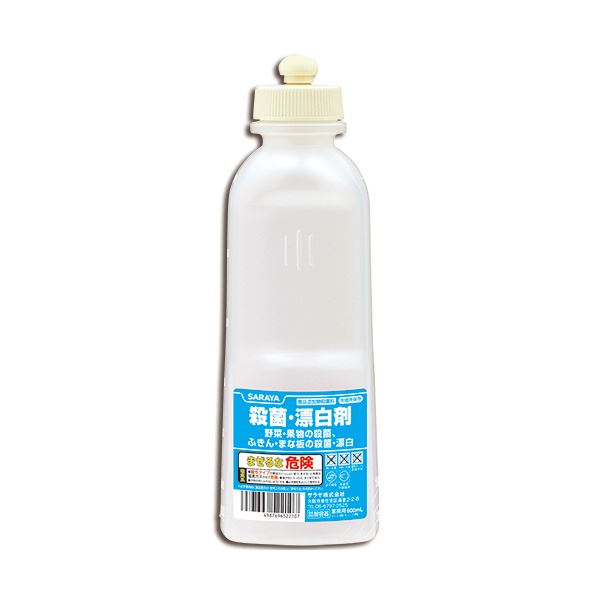 （まとめ）サラヤ ジアノック詰替用空スクイズボトル 600ml 1本 中身別売  ダイエット・健康 衛生用品 その他の衛生用品 レビュー投稿で次回使える2000円クーポン全員にプレゼント