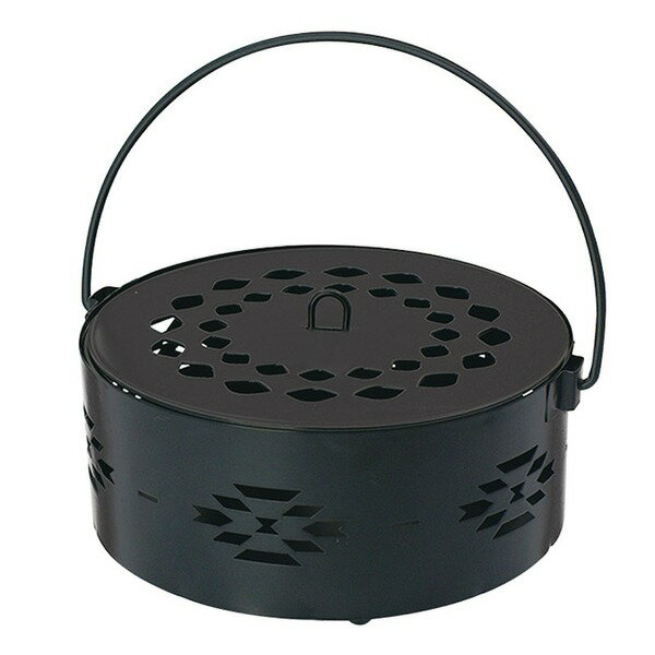 【送料無料】蚊遣り箱 蚊取り線香入れ オルテガ ブラック 屋外 キャンプ アウトドア ガーデニング 庭いじり