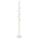 【送料無料】ハンガー ホワイト (約W26×D26×H175cm) 組立式