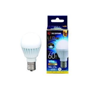 【送料無料】アイリスオーヤマ LED電球60W E17広配昼白 LDA7N-G-E17-6T6 家電 電球 LED電球 レビュー投稿で次回使える2000円クーポン全員にプレゼント