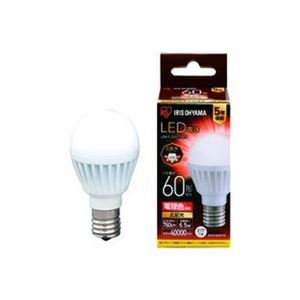 【送料無料】アイリスオーヤマ LED電球60W E17広配電球 LDA7L-G-E17-6T6 家電 電球 LED電球 レビュー投稿で次回使える2000円クーポン全員にプレゼント