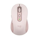 【送料無料】ロジクールSignature M750 ワイヤレスマウス Mサイズ ローズ M750MRO 1個