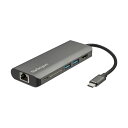 【送料無料】StarTech.com USB TypeC-HDMI対応マルチポートアダプタ スペースグレー DKT30CSDHPD31台