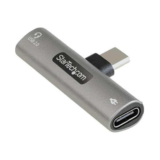 【送料無料】StarTech.com USB Type-C オーディオ変換アダプタ 60W PD充電対応 CDP2CAPDM 1個 【送料無料】StarTech.com USB Type-C オーディオ変換アダプタ 60W PD充電対応 CDP2CAPDM 1個