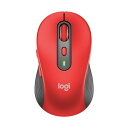 【送料無料】ロジクールSignature M750 ワイヤレスマウス Mサイズ レッド M750MRD 1個