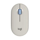 【送料無料】ロジクール PEBBLE MOUSE 2 M350S Bluetoothマウス グレージュ M350sGY
