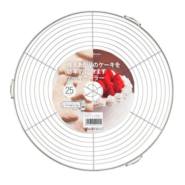 【送料無料】〔3個セット〕 ケーキクーラー 製菓用品 約直径25cm 丸型 18-8ステンレス 食器洗い乾燥機対応 kai House SELECT お菓子作り 生活用品・インテリア・雑貨 キッチン・食器 その他のキッチン・食器 レビュー投稿で次回使える2000円クーポン全員にプレゼント