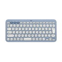 【送料無料】ロジクール PEBBLE KEYS 2 K380S Bluetoothキーボード ブルー K380sBL