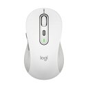 【送料無料】ロジクールSignature M750 ワイヤレスマウス Lサイズ オフホワイト M750LOW 1個