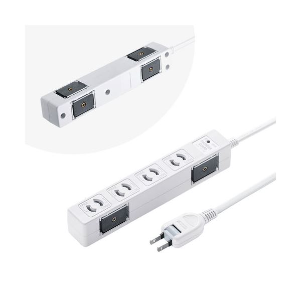 【送料無料】【5個セット】 サンワサプライ 雷ガードタップ 3m TAP-SPWMG24-3X5