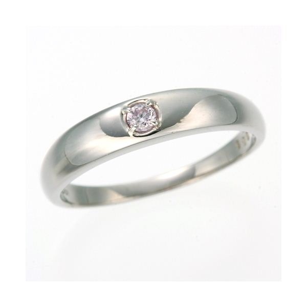 【送料無料】0.05ctピンクダイヤリング 指輪 ストレート 17号 ファッション リング・指輪 天然石 ダイヤモンド レビュー投稿で次回使える2000円クーポン全員にプレゼント