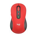 【送料無料】ロジクールSignature M750 ワイヤレスマウス Lサイズ レッド M750LRD 1個