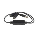 【送料無料】(まとめ) StarTech.com USB-PS/2変換アダプタケーブル PS/2マウス・キーボード用 USBPS2PC 1個 【×3セット】(2)
