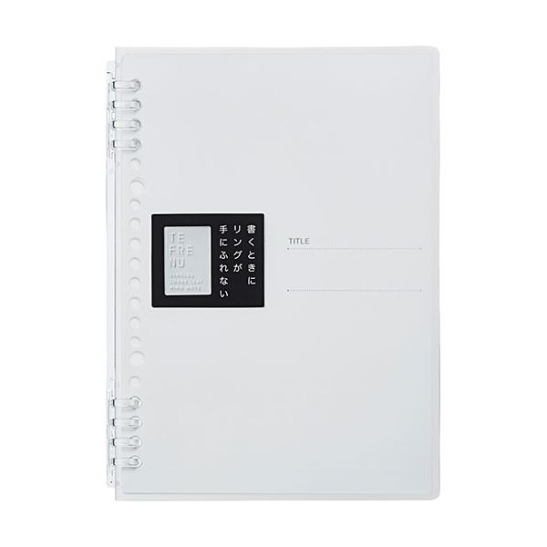 【送料無料】(まとめ) KING JIM(キングジム) TEFRENU リングノート A5 透明 KJ-9854TTE-CL 【×3セット】