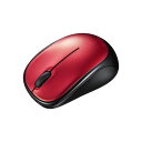 【送料無料】サンワサプライ静音BluetoothブルーLEDマウス レッド MA-BBS311R 1個(2)