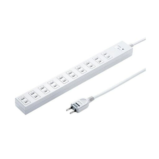 【送料無料】サンワサプライ雷ガードタップ 2P・10個口 5m TAP-SP217-5 1個 【送料無料】サンワサプライ雷ガードタップ 2P・10個口 5m TAP-SP217-5 1個