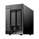 【送料無料】アイオーデータ10GbE&マルチギガビット Linux 法人2ドライブNAS(5年保証・データ復旧) 4TB HDL2-XA4B1台