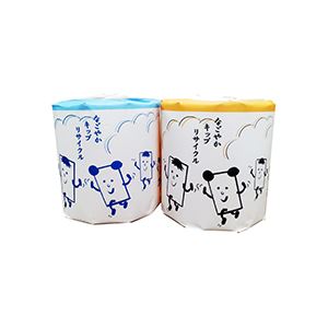 【送料無料】名鉄協商 リキップ使用済み乗車券入りトイレットペーパー シングル 芯あり 100m 1ケース（..