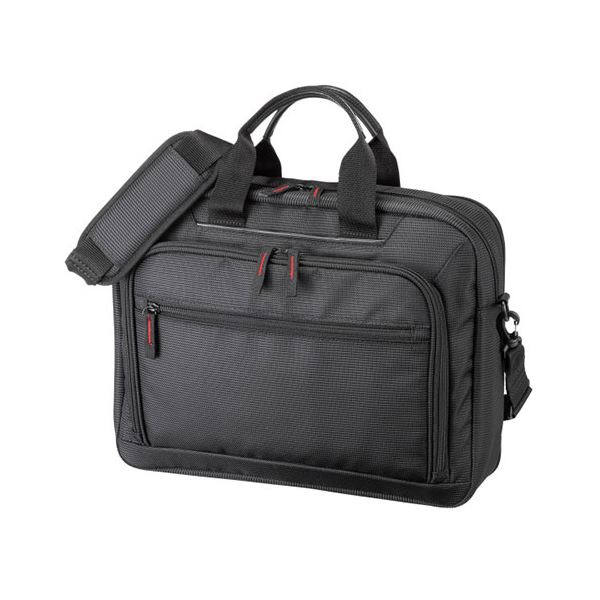 【送料無料】サンワサプライ マチ拡張PCバッグ ブラック BAG-W3BK