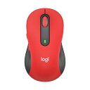 【送料無料】ロジクールSignature M650 ワイヤレスマウス Lサイズ レッド M650LRD 1個