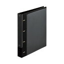 【送料無料】(まとめ) リヒトラブmyfa コレクションファイル A4タテ 4穴 300枚収容 30mmとじ 背幅41mm ジェットブラック F-3300-24...