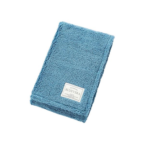 【送料無料】楠橋紋織 BLUEVERA フェイスタオル ブルーグレー （33×80cm・綿100%） 1-04116-31-B