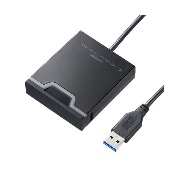 【送料無料】【5個セット】 サンワサプライ USB3.2 Gen1 SDカードリーダー ADR-3SDUBKNX5
