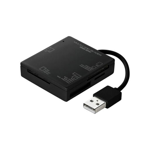 【送料無料】【5個セット】 サンワサプライ USB2.0 カードリーダー 4スロット ブラック ADR-ML15BKNX5 【送料無料】【5個セット】 サンワサプライ USB2.0 カードリーダー 4スロット ブラック ADR-ML15BKNX5