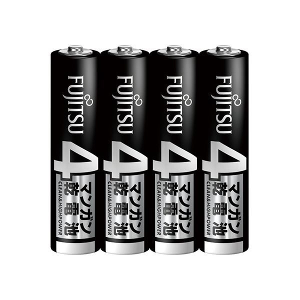 【送料無料】(まとめ）FDK 富士通 マンガン乾電池 単4形R03U（4S） 1セット（40本：4本×10パック）【×10セット】 家電 電池・充電池 レビュー投稿で次回使える2000円クーポン全員にプレゼント