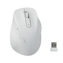 【送料無料】エレコム 静音2.4GHz無線マウス EX-G 5ボタン Sサイズ ホワイト M-XGS30DBSKWH 1個