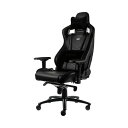 【送料無料】ノーブルチェアーズ EPIC ゲーミングチェア ブラック NBL-PU-BLA-003 1脚 組立式