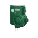 【送料無料】SaiEL ソーラー充電式 害鳥害獣撃退器 3種の音で撃退/LEDフラッシュ/太陽光発電/地面に挿すだけ SLI-SCR210
