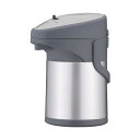 【送料無料】パール金属 ホッとタイム ダブルステンレスエアーポット2.5L メタルシルバー H-6338