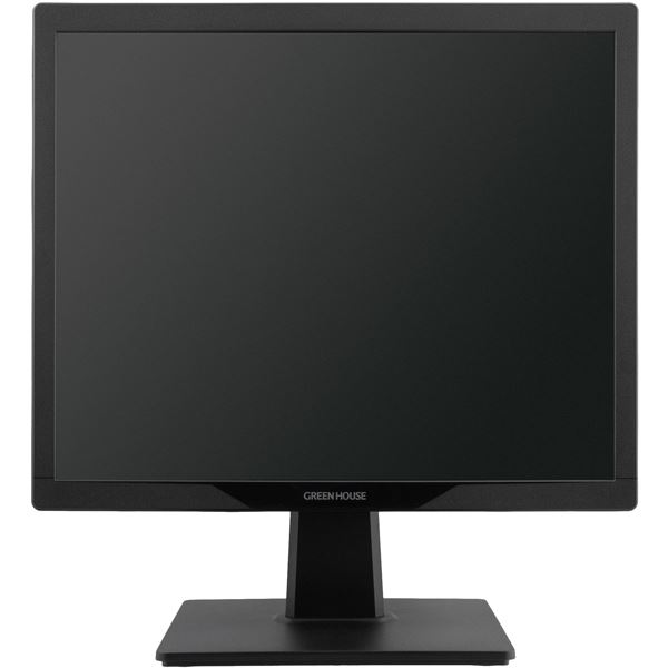 【送料無料】グリーンハウス 17型スクエア液晶ディスプレイ/1280×1024/HDMI、miniD-Sub15/ブラック/スピーカー/5年保証/TNパネル GH-LCS17D-BK AV・デジモノ パソコン・周辺機器 液晶モニター レビュー投稿で次回使える2000円クーポン全員にプレゼント