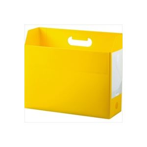 【送料無料】（まとめ）セキセイ アドワンボックスF AD-2651-50 イエロー【×10セット】(3)