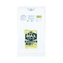 【送料無料】ジャパックス業務用MAXシリーズごみ袋 70L 半透明 S-73 1セット(400枚:10枚×40パック)